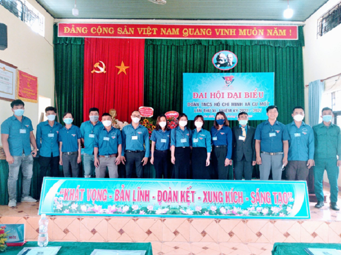 Đại hội đại biểu Đoàn TNCS Hồ Chí Minh xã Cư Mốt lần thứ XI, nhiệm kỳ 2022 -2027